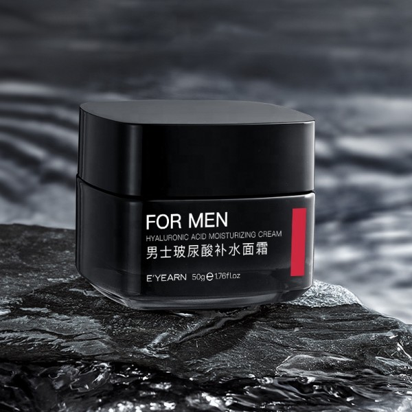 私人品牌男士面霜50g / 1.76盎司含透明质酸海藻糖保湿男士护肤面霜