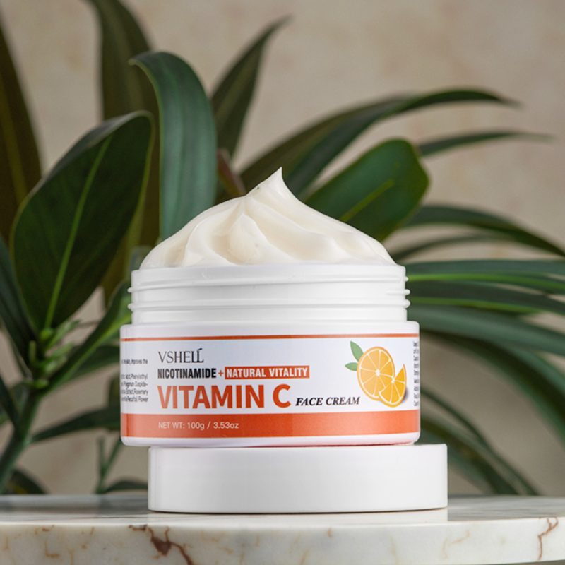 Vshell Gentle Radiance Cream Hydrating Body Skincare with Vitamin C and Walnut Face Lotion by Manufacturer