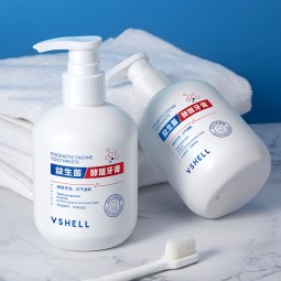 OEM益生菌牙膏含清新口气除臭美白牙齿凝胶家用口腔护理产品化学成分