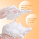 Vshell纯素草药维生素C洗面奶透明质酸注入深层清洁保湿泡沫毛孔清洁面部