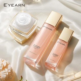 OEM Nectar Plant Extract Skin Care Set Natural Vegan W/ Toner Serum Face Cream 3 Step Facial Care System Skincare Kit Gift Box