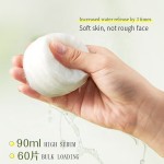 胶原蛋白安瓿湿巾面部化妆水垫60 Ct神经酰胺去角质舒缓素丝护肤面部光泽垫