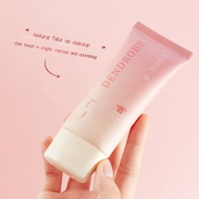 Dendrobium Nourishing Tone-Up Cream 50g Hyaluronic Acid Niacinamide Skin Brightening Hydration Glow Cream for Face Makeup Base