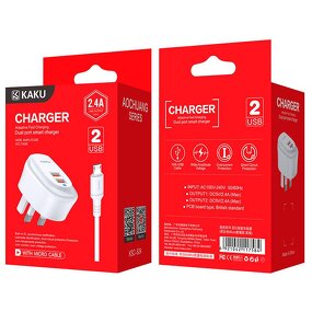 Wall Charger Manufacturer - OEM 2.4a EU Sockets Set
