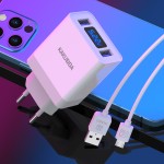 Travel Charger Supplier - OEM 2-Port 5V Smart Adapter