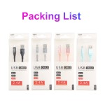 Micro USB Cable Manufacturer - Nylon Braided 2.4A Fast Charging