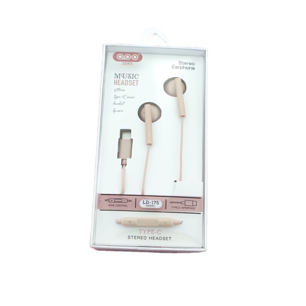 Wired Earphones Manufacturer - Type C Hifi Quality Earbuds with Mic