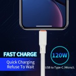 USB Data Cable Manufacturer - 120W 6A Fast Charging Cable