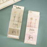 Type C Cable Factory - 2.4A Braided USB Charging Cable