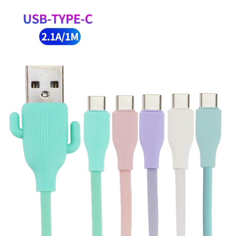 Type-C Cable Manufacturer - 2.1A Fast Charging TPE Jacket Cable