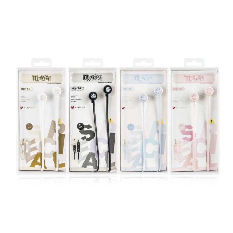 Wired Earphones Factory - 3.5mm Cute Kawaii In-ear Earbuds