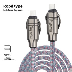 USB-C Cable Manufacturer - TPE Braided 3A 27W Fast Charging