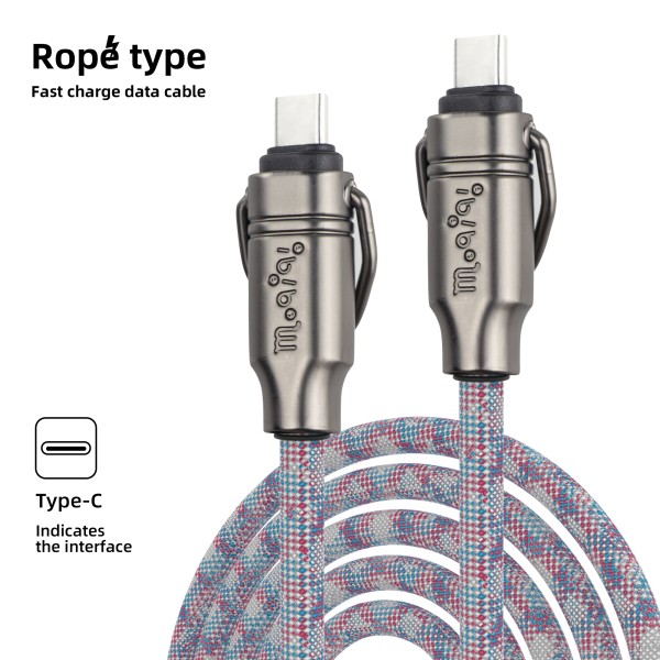 USB-C Cable Manufacturer - TPE Braided 3A 27W Fast Charging