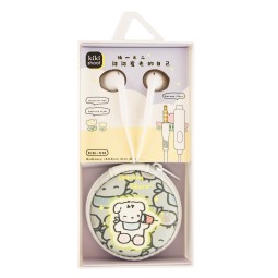 Wired Earphones Factory - Custom Logo 3.5MM Cute Bag Earphones