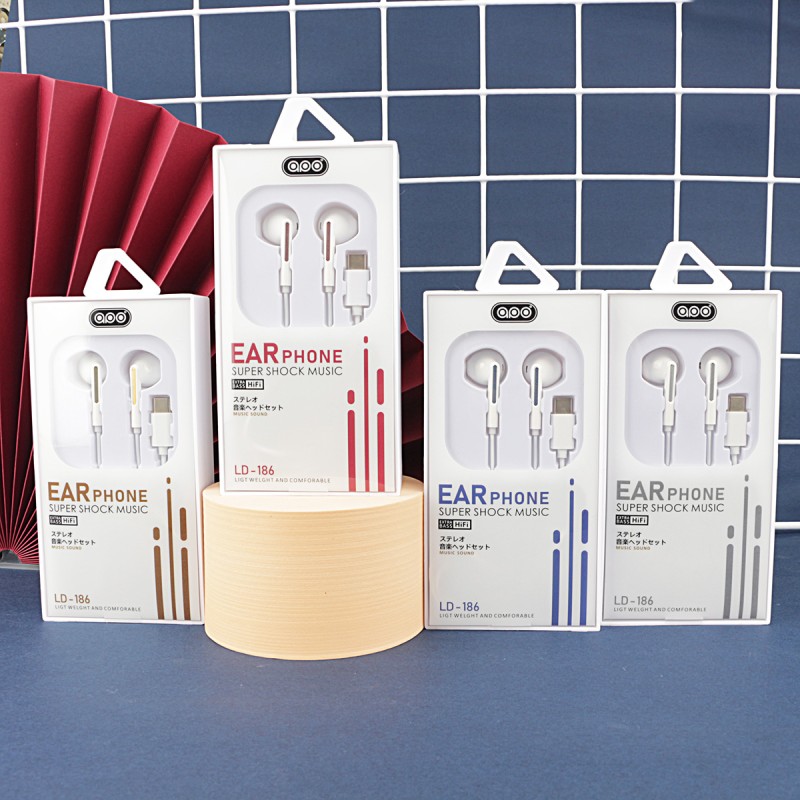 Wired Headphones Manufacturer - Type C Cable Earphones with Mic