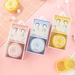 Wired Earphones Factory - Cute Cartoon Organizer Bag Earphones