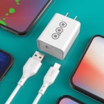 Charging Set Manufacturer - 5V2.1A Travel Charger with Data Cable