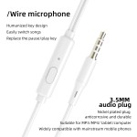 Wired Earphones Manufacturer - Custom Logo 3.5mm Cartoon Earphones