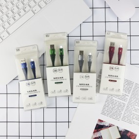 Charging Cable Manufacturer - 2.1A Nylon Braided USB Data Cable