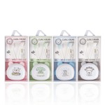 Wired Earphones Manufacturer - Cartoon Bear Box Music Earphones