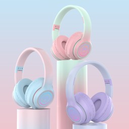 Wireless Headset Factory - Gradient Color Cat Claw Kids Headphones