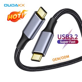 USB Cable Factory - OEM PD100W USB 3.1 10Gbps Dual