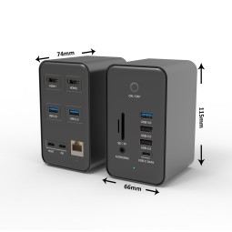 USB Hub Supplier - OEM 14 Port Type C to HDTV 4K