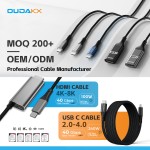 USB Cable Supplier - OEM 8K 4K 120Hz Braided 2M