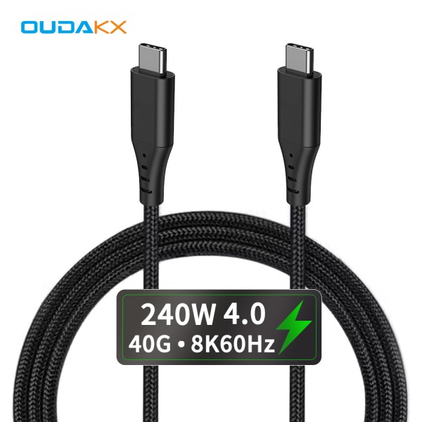 USB Cable Factory - OEM USB4.0 Cable PD240W 40Gbps