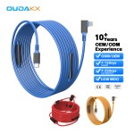 USB Cable Supplier - OEM 10M USB 3.0 90 Degree Micro B