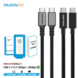 USB Cable Factory - OEM USB3.1 240W PD100W Custom