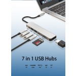 USB Hub Supplier - OEM Type C Docking Station 7Ports