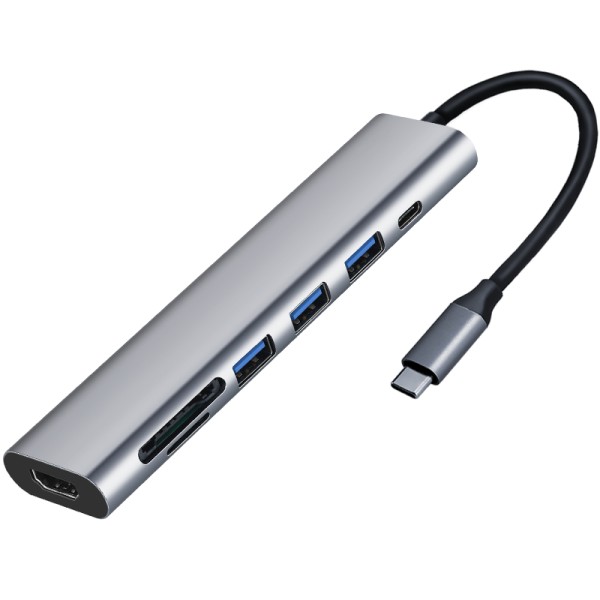 USB Hub Factory - OEM 7 in 1 Docking Station USB C
