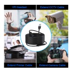 USB Cable Factory - OEM 33 Feet Extender Cable 5Gbps