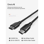 USB Cable Supplier - OEM 25cm Double Nylon Braided