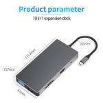 USB Hub Manufacturer - OEM 10 in 1 Docking Station