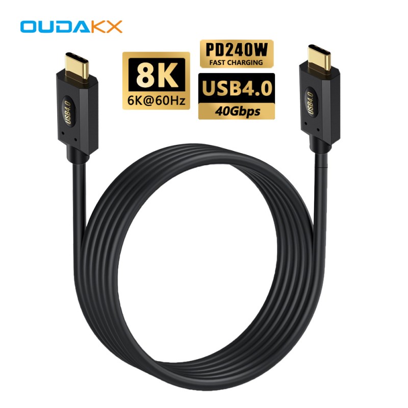 USB Cable Manufacturer - OEM 240W USB4.0 USB C to C