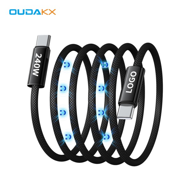 USB Cable Factory - OEM PD240W 100W 60W Type C Fast