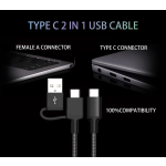 USB Cable Manufacturer - OEM 2 in 1 Travel Portable