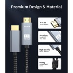 USB Cable Supplier - OEM 8K60Hz HD 2M 3M HDMI