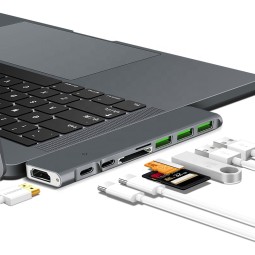 USB Hub Manufacturer - OEM 8 in 1 Multi-functional