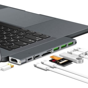 USB Hub Manufacturer - OEM 8 in 1 Multi-functional