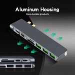 USB Hub Manufacturer - OEM 8 in 1 Multi-functional