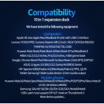 USB Hub Manufacturer - OEM 10 in 1 Docking Station