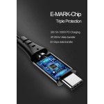 USB Cable Supplier - OEM 25cm Double Nylon Braided