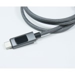USB Cable Factory - OEM Nylon Digital Display Type-C