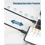 USB Cable Factory - OEM Nylon Digital Display Type-C