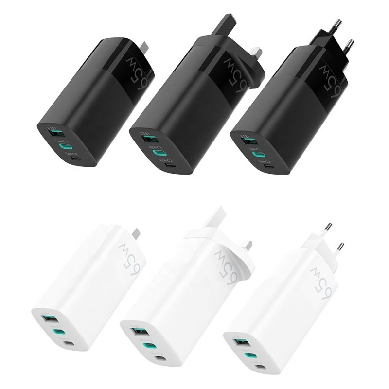 Charger Supplier - OEM 65W Dual Port GaN Charger