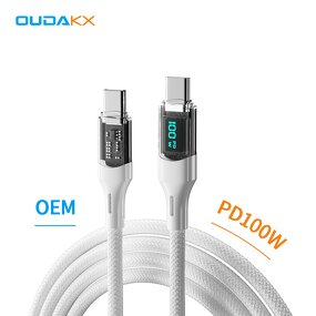 USB Cable Factory - OEM 1M 2M 3M PD100W Transparent