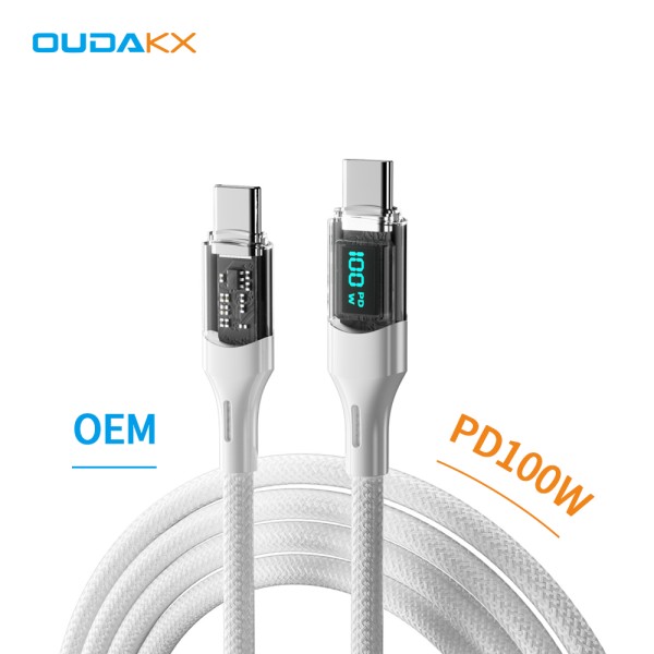 USB Cable Factory - OEM 1M 2M 3M PD100W Transparent